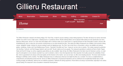 Desktop Screenshot of gillierurestaurant.com