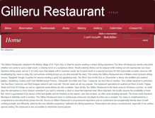 Tablet Screenshot of gillierurestaurant.com